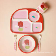 (BC-CS1072) Bamboo Fiber Tableware Set for Kids